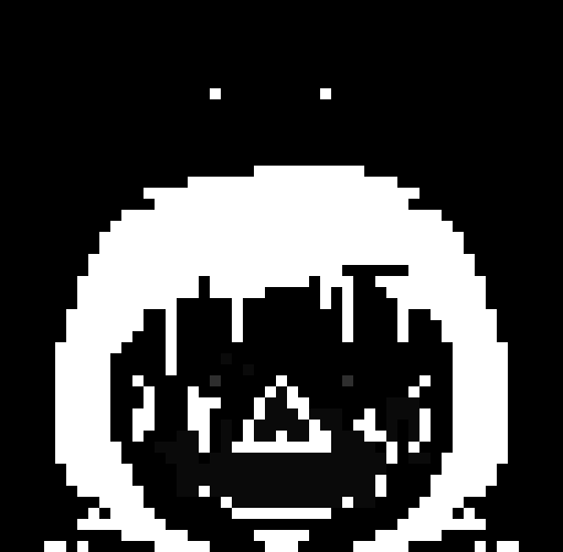 [1df244] *appears in front of the wild creature and looks at it* .:{Hello...}:.