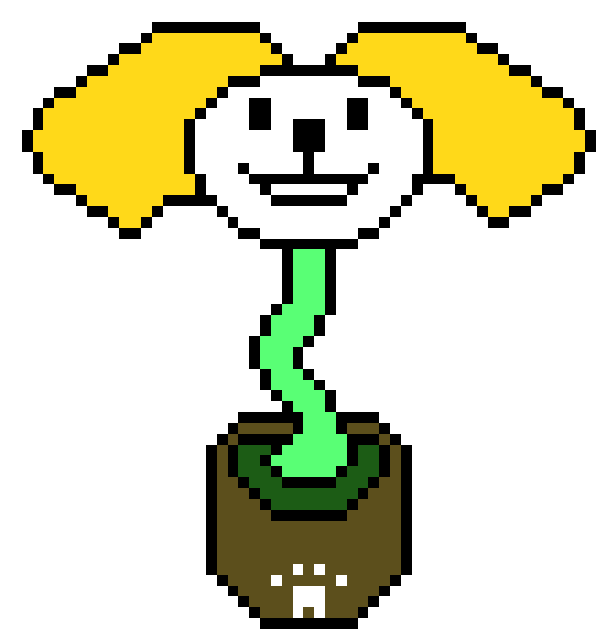 [dd5a2a] Dogtale Flowey 