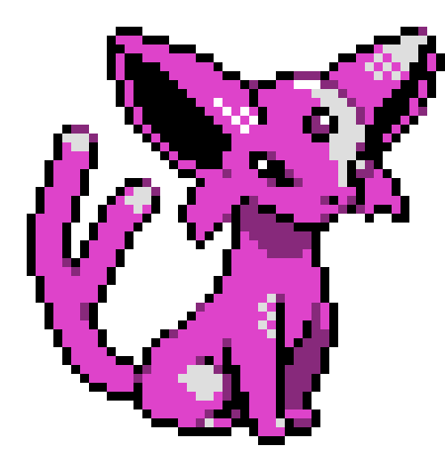 [68b0d3] Undertale (battle) Sprite espeon