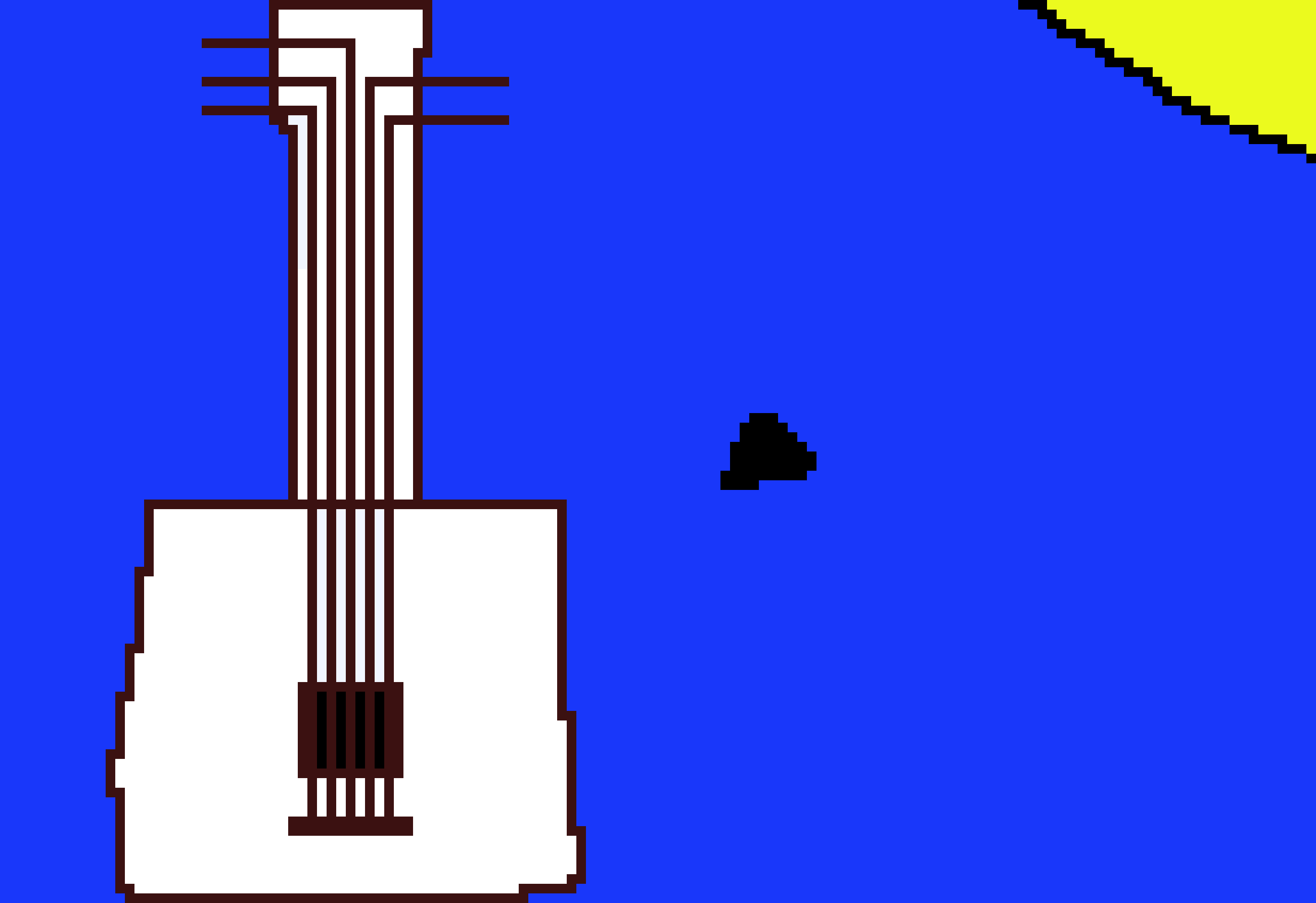 [9664c4] Guitar outside