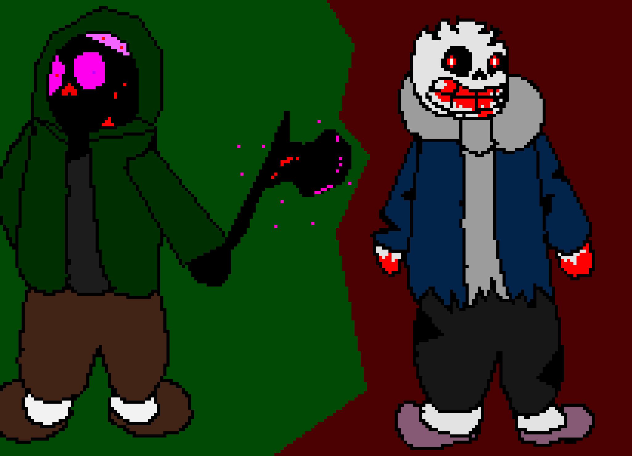 [dd43a2] T.R.U.E.I.N.S.A.N.I.T.Y. ( H̸͍͎̘̐̉͂͒̇͐I̵̦͖̯̲̰̳̙͌̿̃Ḿ̵͚͉̻̍̃̍͗̒͘͠ vs Hard Mode Insanity Sans )