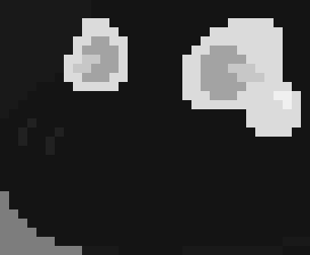 [a34ade] [Suddenly, what looks like a black.. fox.. cat..? some kind of creature pops their head out a bush, right next to them] "Henlo.. whats a when-die-go?"