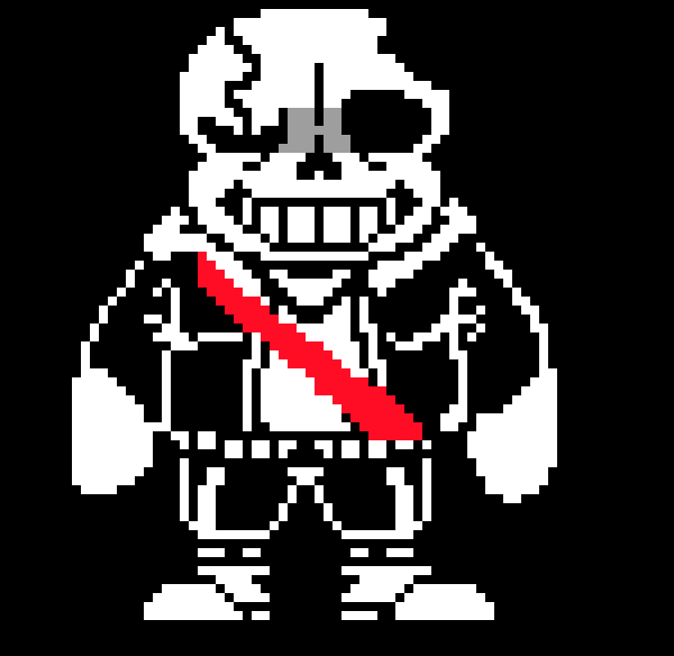 [7b43fa] Horrortale Last Starvation Sans Sprite phase 3