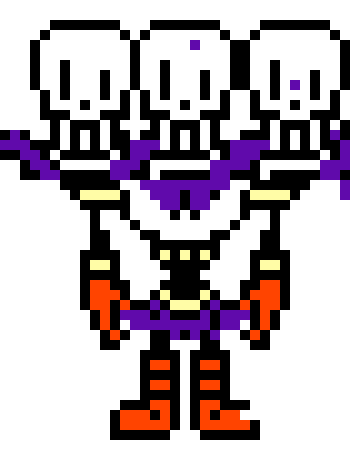 [ae0755] Three headed papyrus