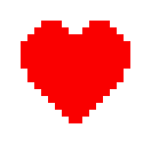 [c1e2a1] 8 Bit Heart