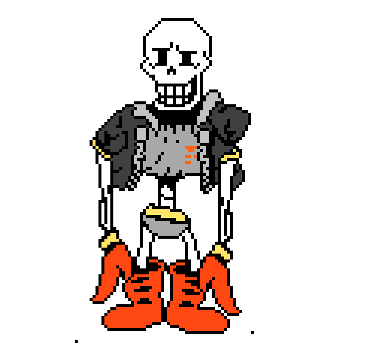[7e48e2] Disbelief Papyrus Phase 4 Battle Sprite.