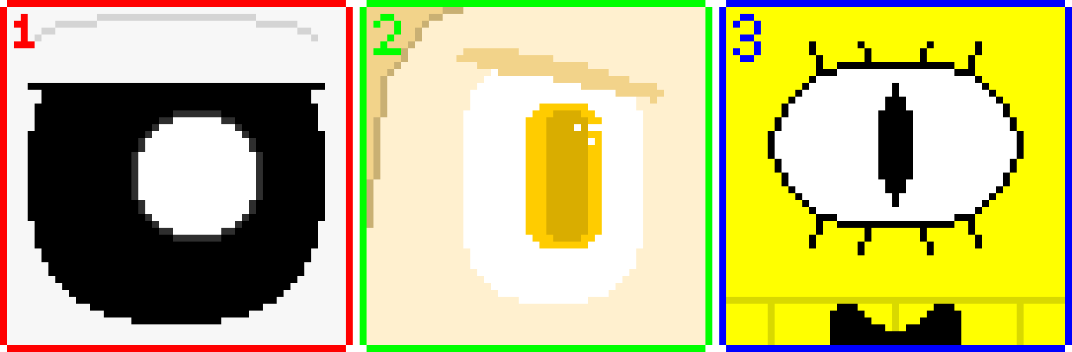 [9664c4] Easy Eye Test (Not To Test Eye-sight) - By APLAWESOME