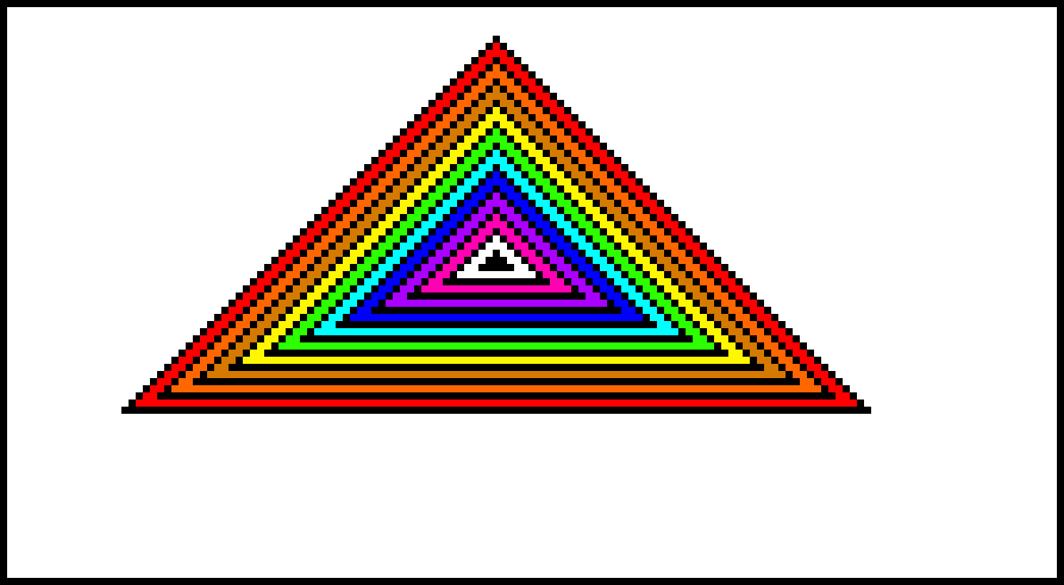 [9664c4] tri·an·gu·lar