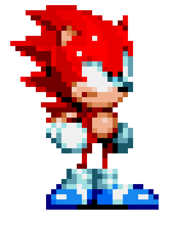 [7fb46c] the water in labrynth zone stops him from running)