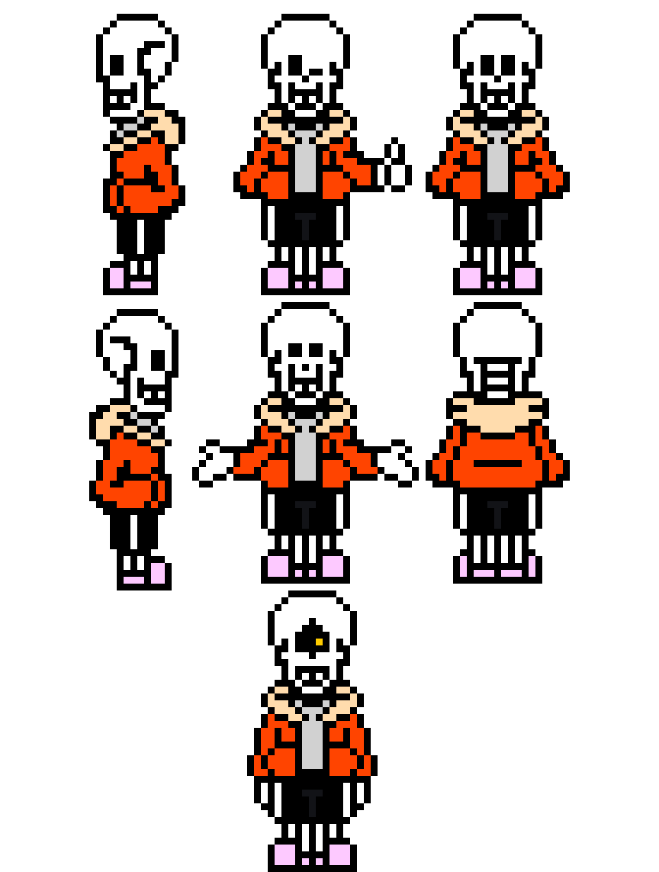 [0b6637] [TOTALLY REAL UNDERTALE AU NOT UNDERSWAP: REMASTERED GOLD EDITION NOSTALGIC VERSION]Sans The Undertale Overworld Sprite.
