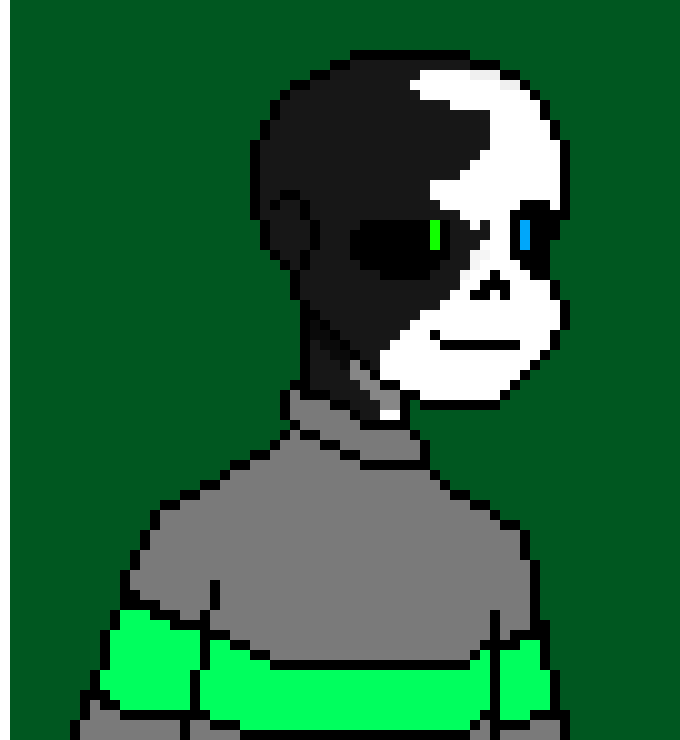 [752b4c] Heavens no. When Boarder stumbled into PAM, he was fascinated enough not to kill anything. So he only watched, and interacted with some of the people. He went missing for 3 months (I actually did go offline for 3 months, so...explanations, I guess), and came back reformed, and changed many times before coming as the Boarder you now know. It would have been interesting to fight though, but I figured we didn`t need that at the time. -BD