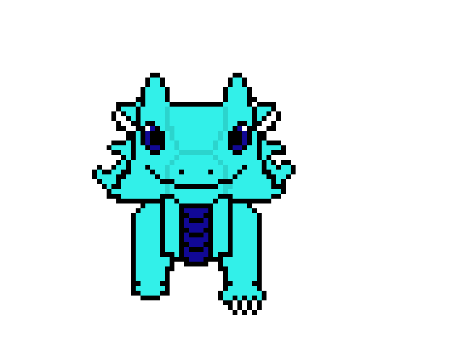 [9664c4] Dragon sprite walk 1