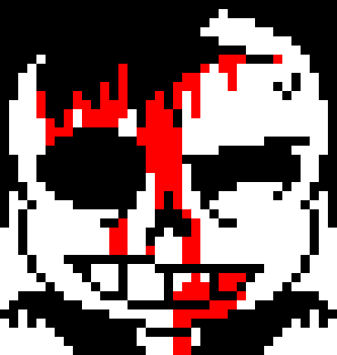 [7ce906] Alright.. *(Demented grabs tim, and teleports them both to the entrance of the castle.) -HorrorTale Sans