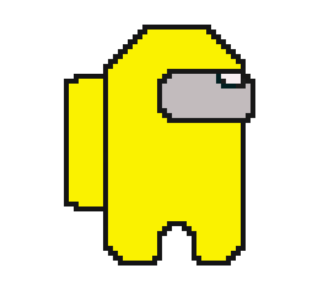 [e087da] Among Us PIXEL Crewmate