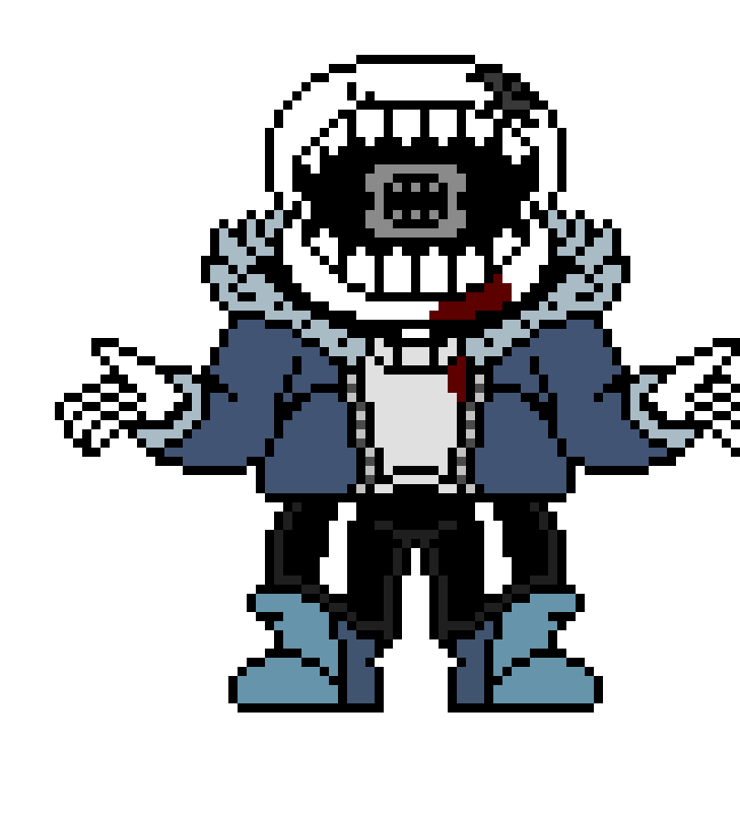 [64edfc] Horrorhorrorhorrorhorrorhorrorhorrorhorror Sans Sprite.