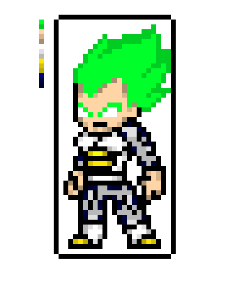 [6b8cb3] DBZ What If Vegeta Was The Legendary Super Saiyan: Legendary Form