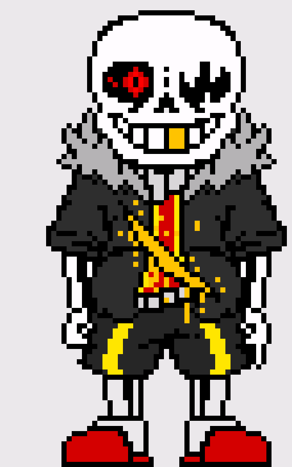 [6a27ef] *id point to my melted eye and can now speack clearly* YOU DID THIS TO ME! SO NOW ILL MELT YOUR FACE TOO-insanly bad time Sans