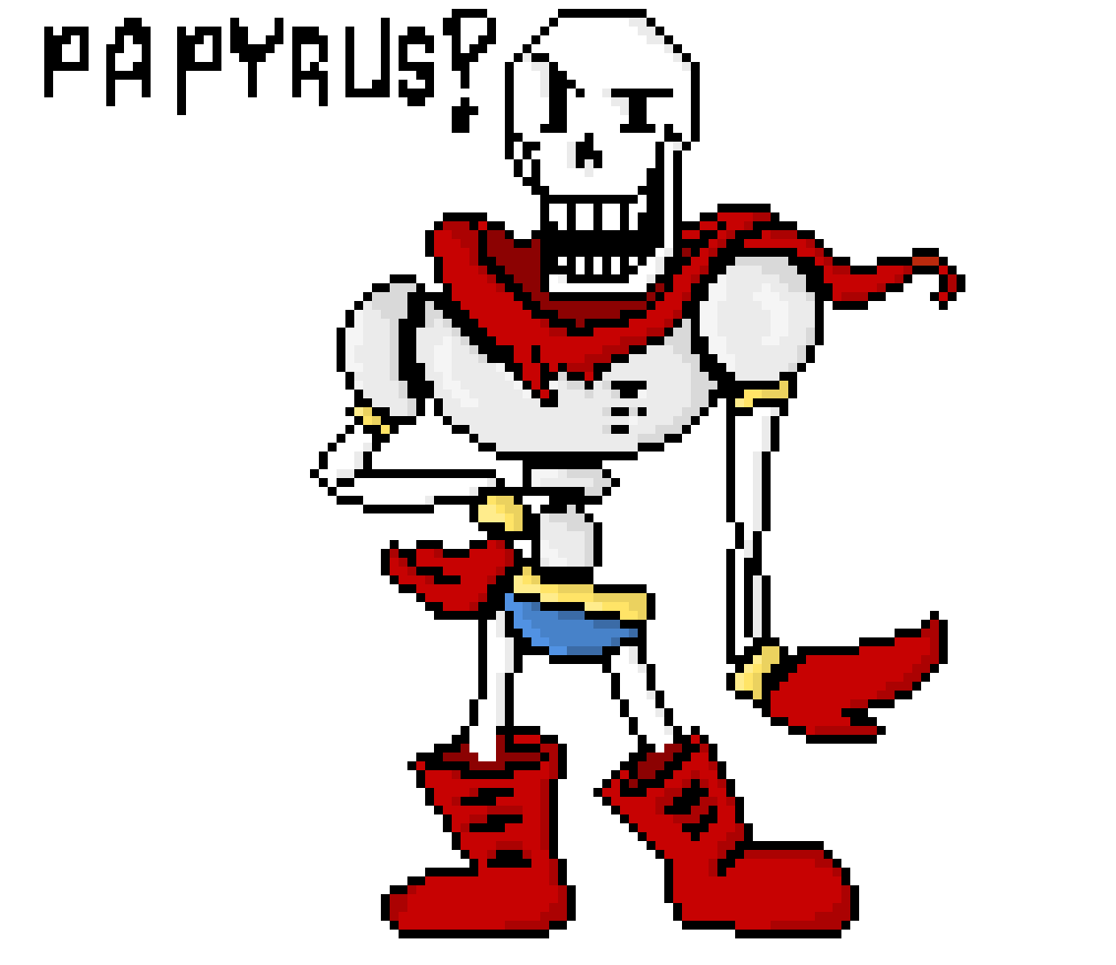 [9664c4] Undertale-Papyrus