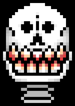 [95be89] Realistic Horror Papyrus Head | -Terrie