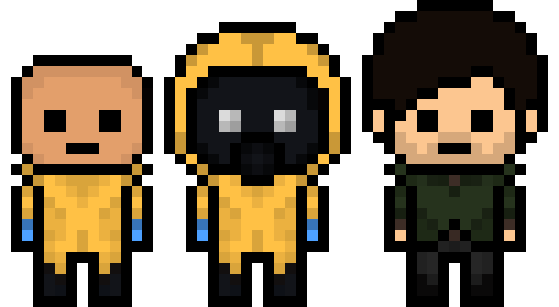 [fec244] danganronpa pixel sprite base