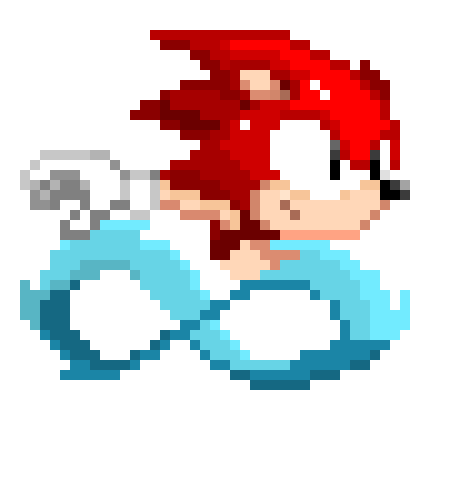 [855695] comes out the stage with a chaos emerald and continues running until he gets to the forest)