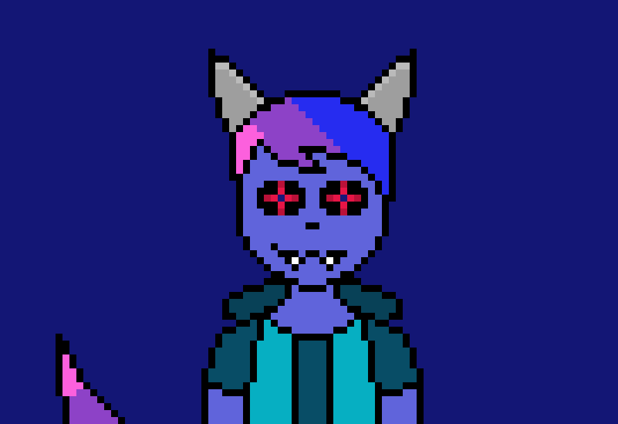 [4fbda4] spams five nave blasters then runs at her with the sythe and swings 4 times)i'm trying to be a little hader...-Nave 