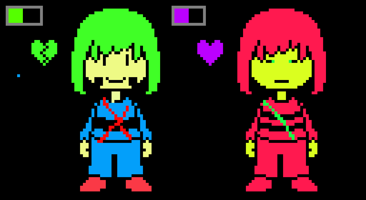 [859d86] fight tale frisk and chara 