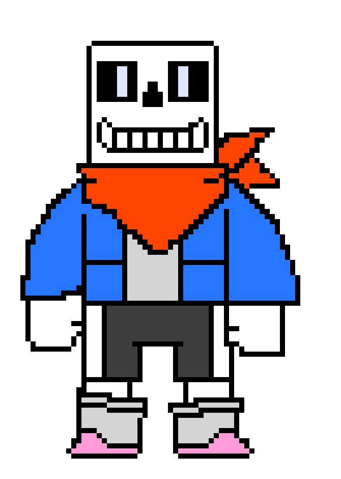 [b9de0d] (save) - (papyrus scarf) Sans 