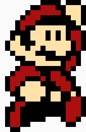[04c5de] super mario bros 3 jump sprite, (original & new versions).