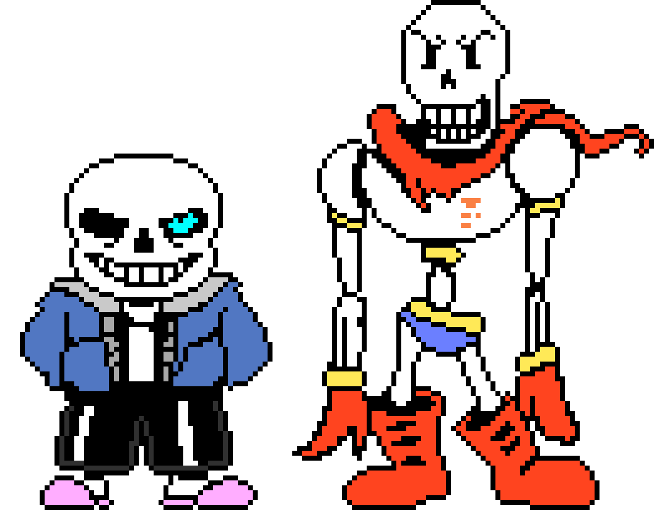 [247702] Undertale Sans and Papyrus