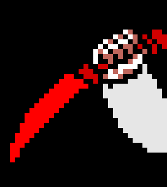 [000885] *Lunges at Blerp, swinging the knife*