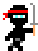 [9664c4] ninja sprite four