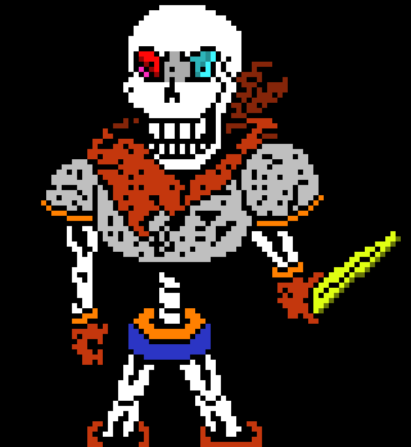 [72c467] undertale dusttrust  Papyrus
