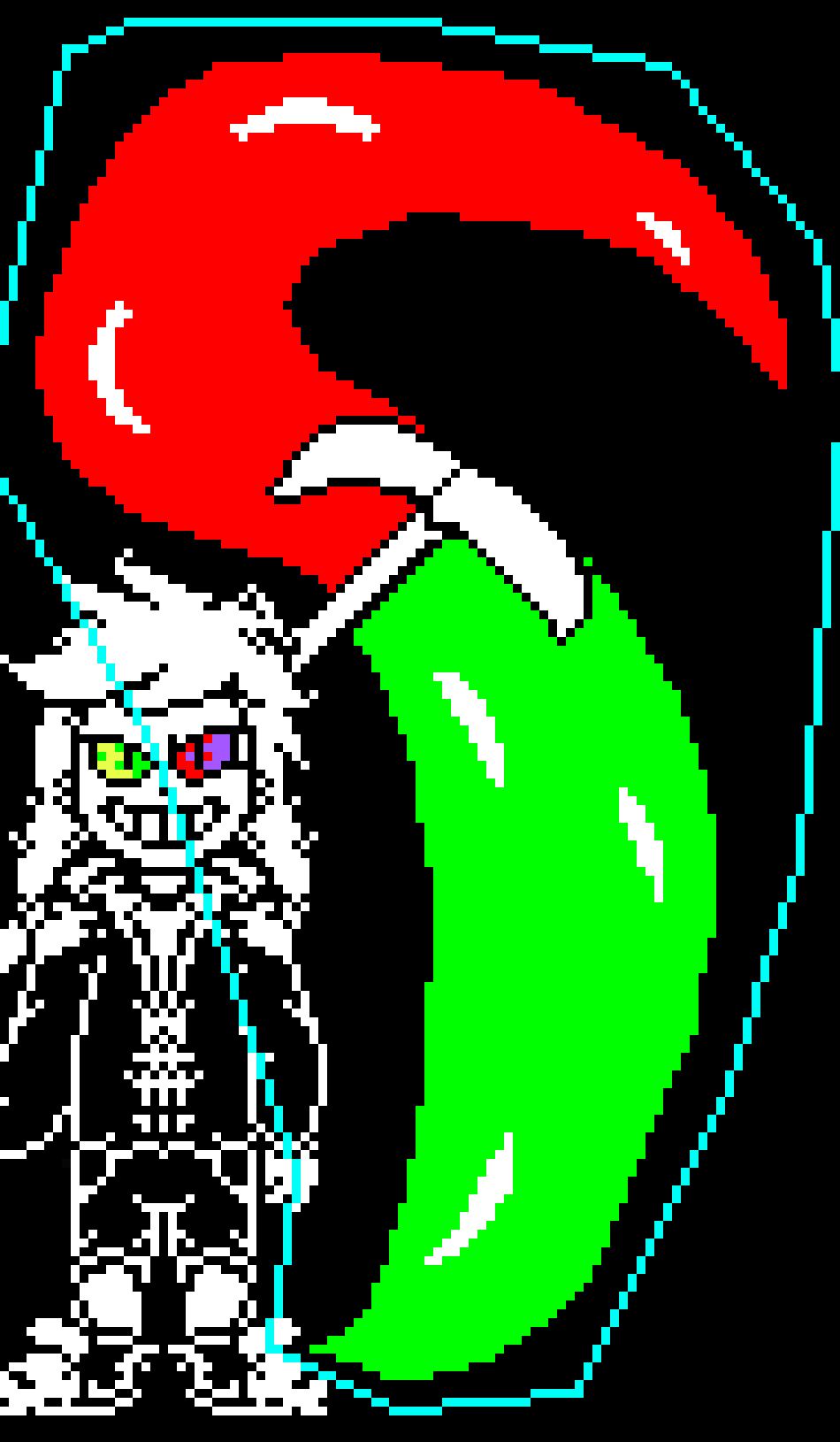 [95be89] This whole damn mess of red and green here...