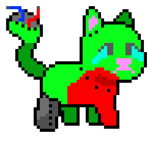 [3a33bd] (turns back in to a cat and still runs) come on come on-Speck