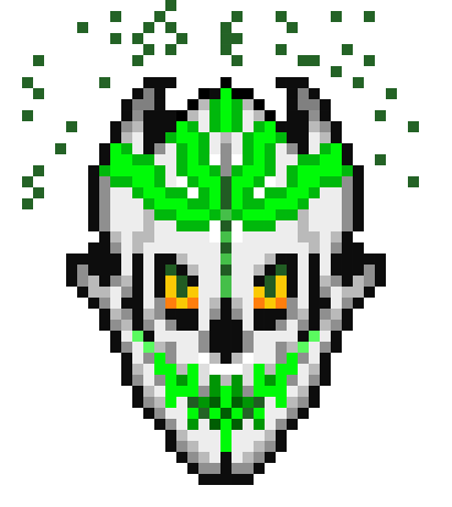 [9664c4] Jagged Blaster Fierce (Charging Green)