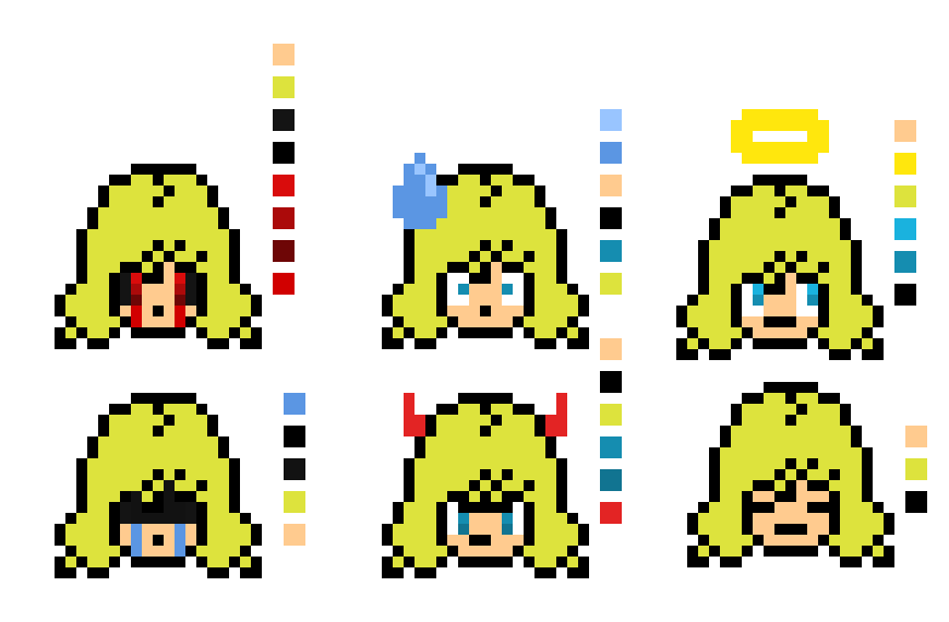 [9664c4] Ari facial expressions