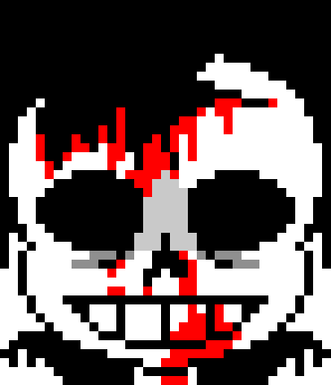 [7ce906] *(Demented appeared in the snowy forest he called home.) -Demented Sans