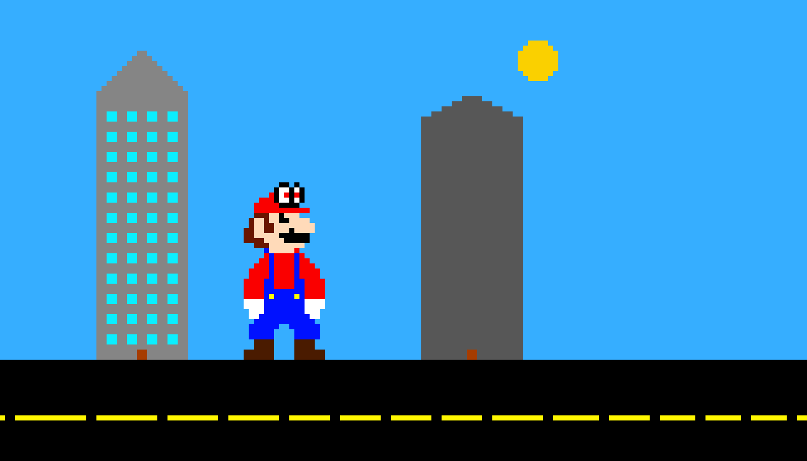 [df7925] Mario and Cappy in New Donk city 