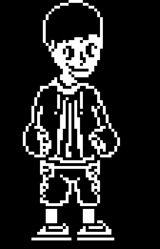 [b71a52] Sans: this guy is wearing irons for shoes