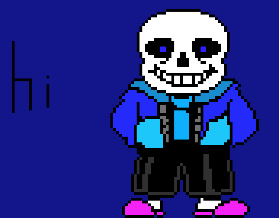 [4bb1ed] hi - dark Sans