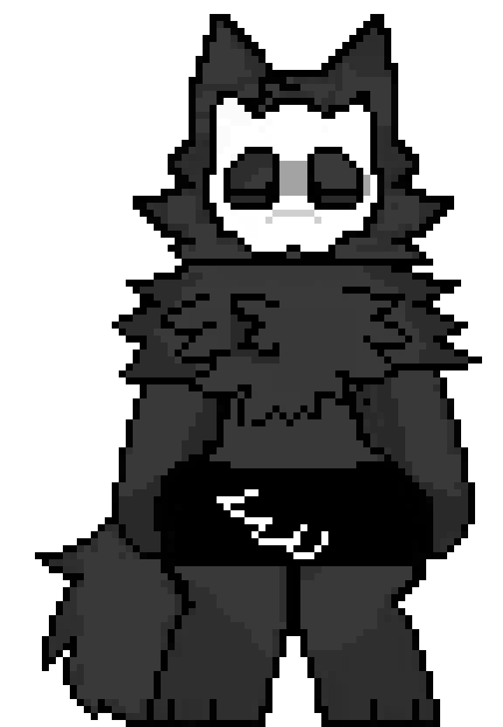 [2211ff] [Changed]: Evan The Dark Latex Wolf (My Take) [Closed eyes]