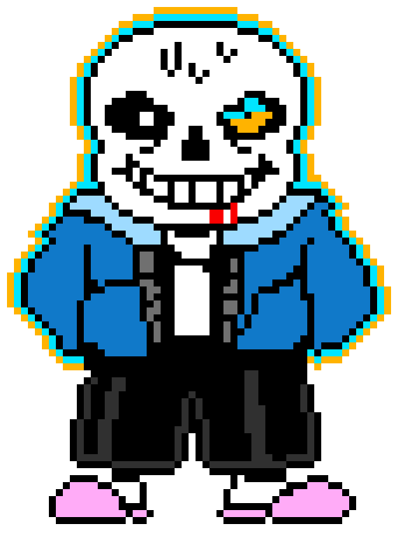 [38a785] undertale hard mode sans