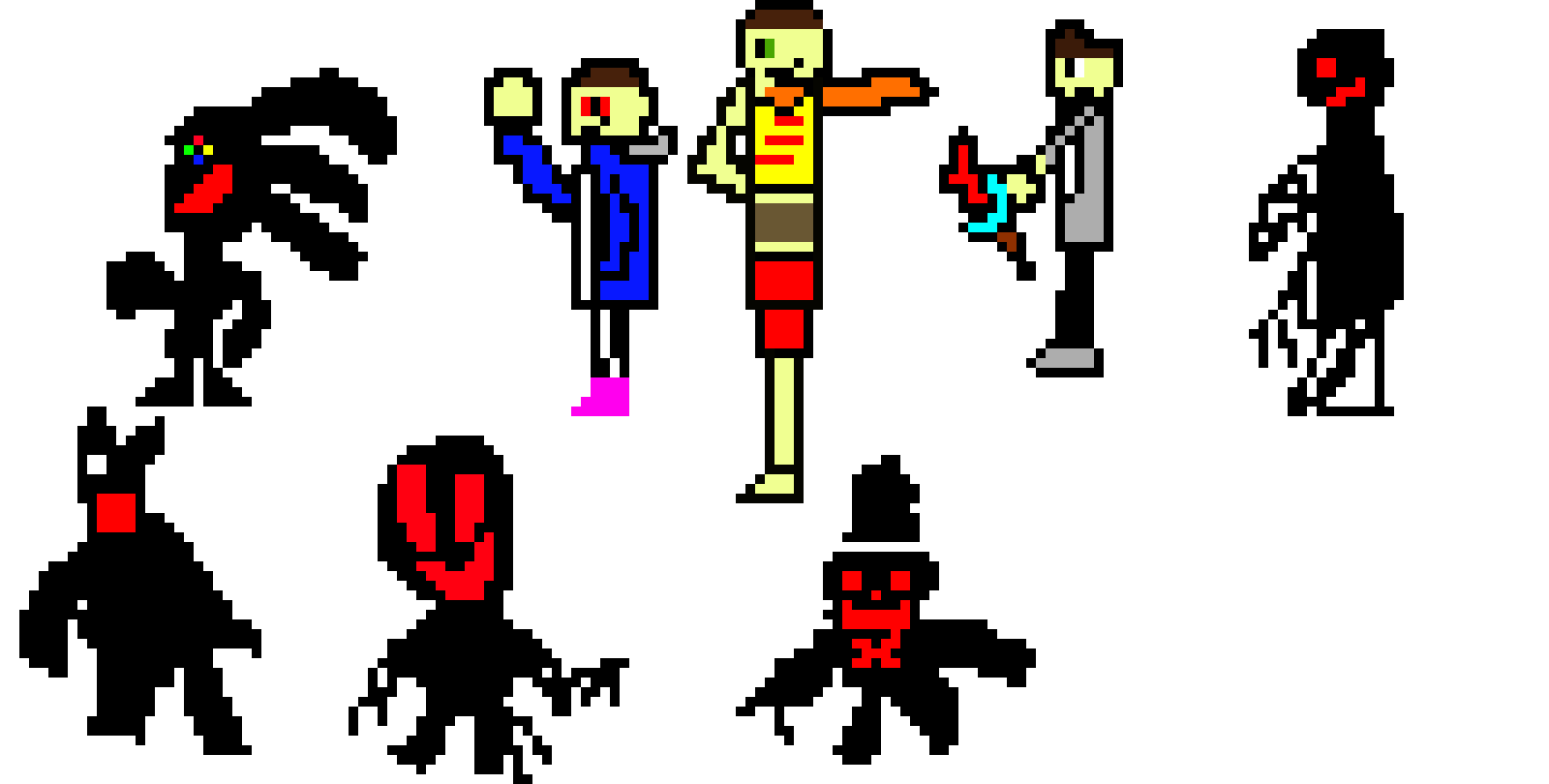 [9664c4] Almost All Of The SACRIFICECharaters And DLC Charaters