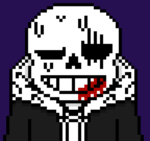 [0ae1f1] *pukes blood while shaking. Blood drips from where the knives are piercing him*