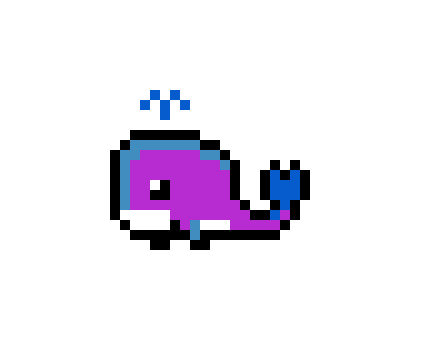 [e3be5b] Pixel Whale