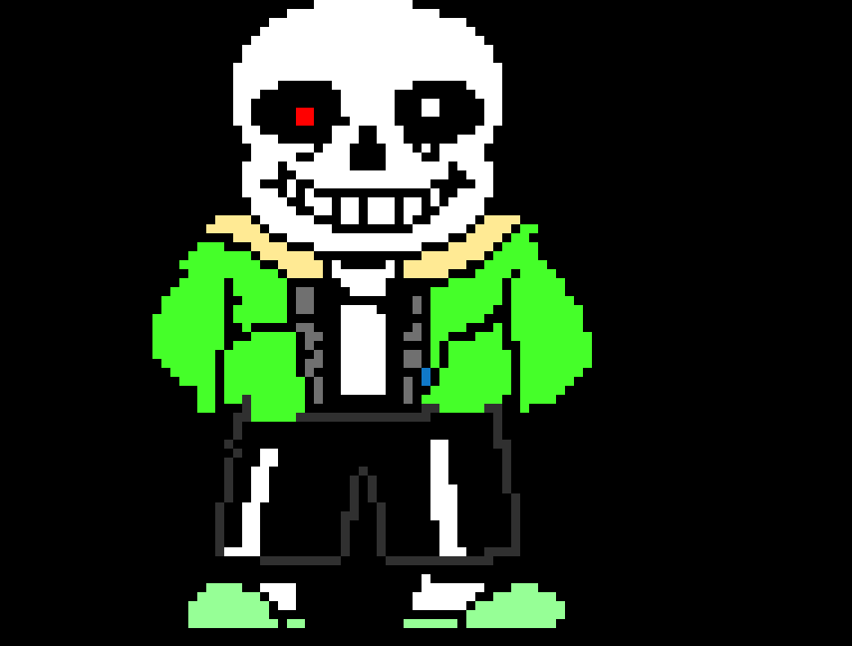 [b9c828] Shephardtale sans battle sprite