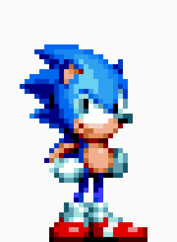 [2cfa8a] Sonic Mania OVA Sonic sprite - Kenzo Vargas
