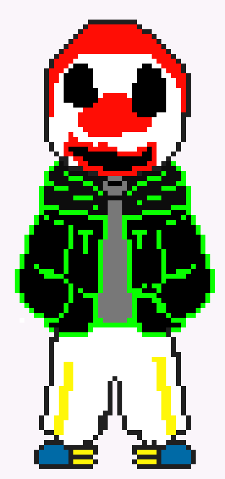 [53a360] Updated Clown Design (Enlisted to an Uncreated AU named ClownSwapSwap.)