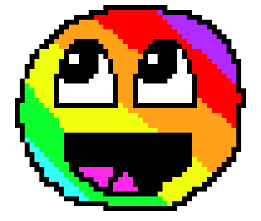 [9664c4] Rainbow Epic Face 2